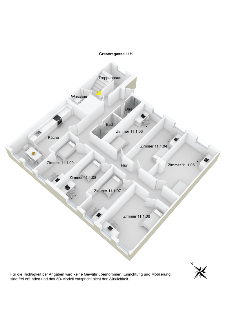 Grundriss WG Gras 11 1