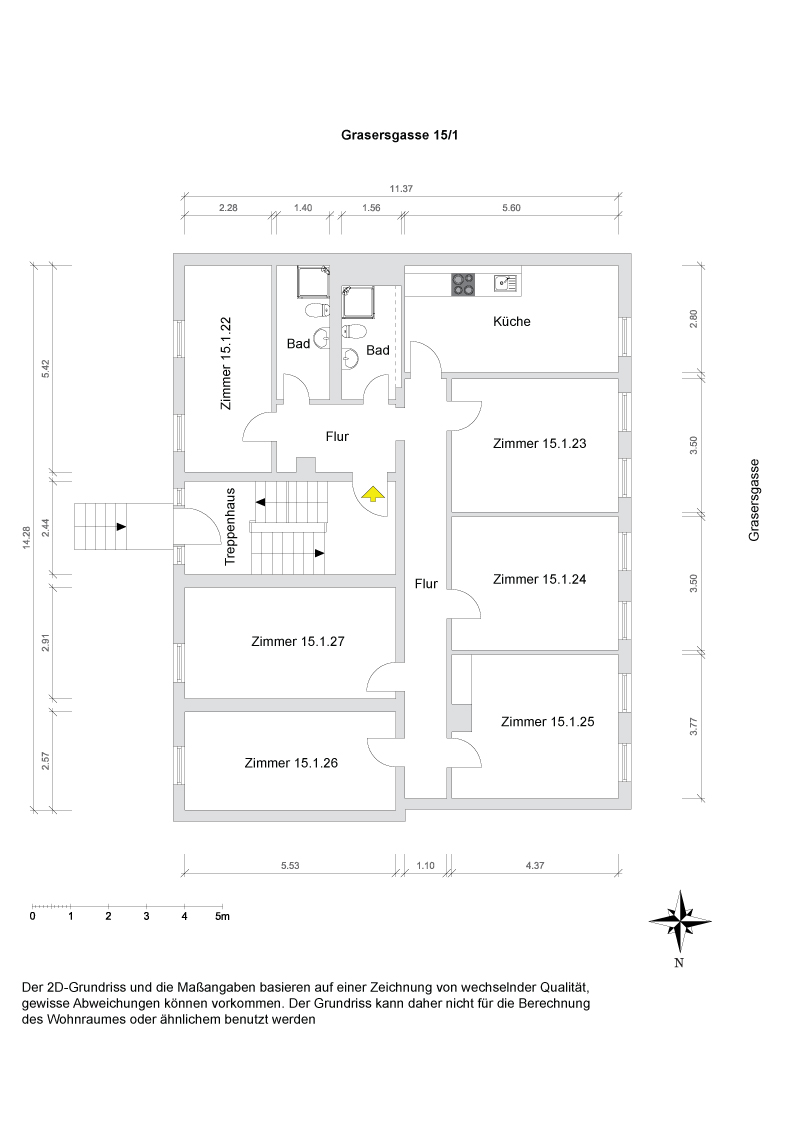 Grundriss WG Gras 15 1