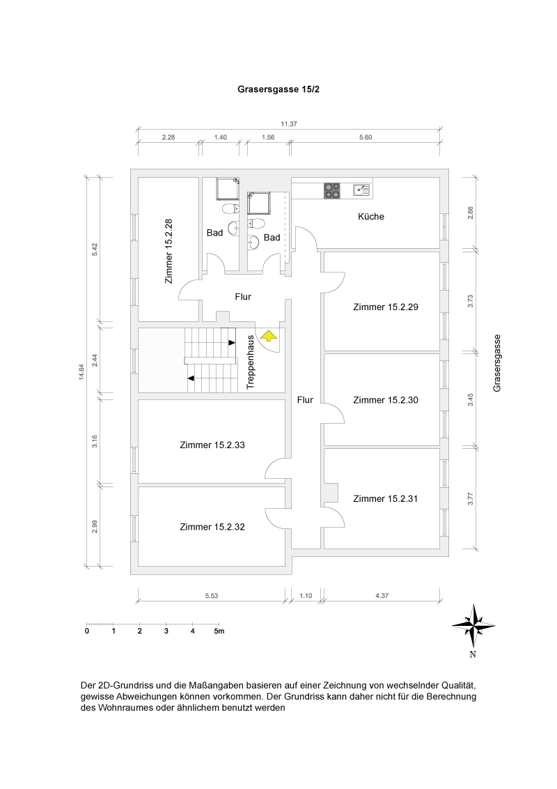 Grundriss WG Gras 15 2