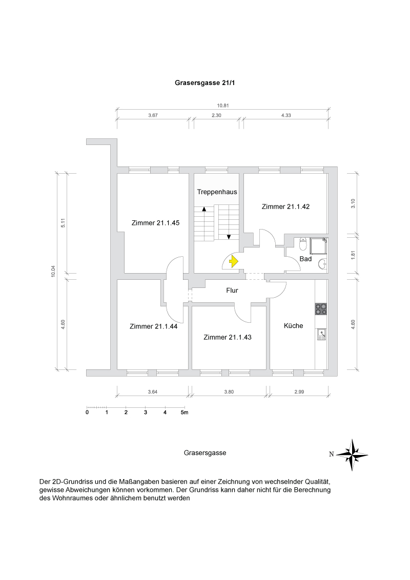 Grundriss WG Gras 21 1