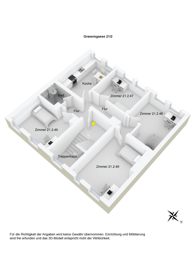 Grundriss WG Gras 21 2