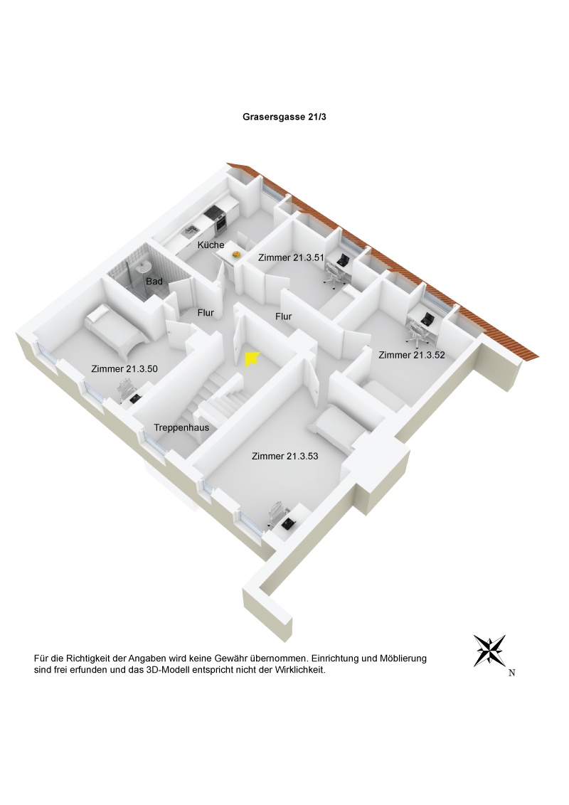Grundriss WG Gras 21 3